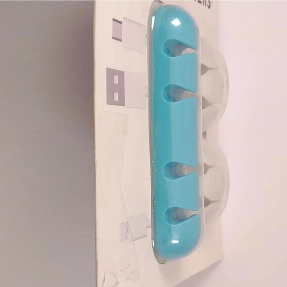 Cord Organizer 3 Count Pack 2 Cord and 4 Cord Holders Stick On Adhesive Mount - Picture 9 of 11